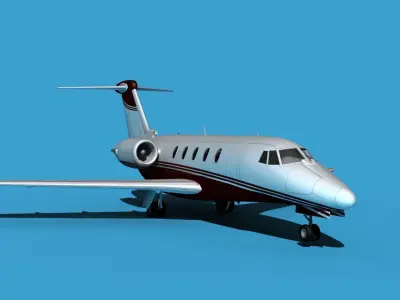 Cessna Citation 650 III V03 3D model