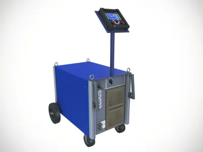 Cloos Welding Machine Low-poly 3D model