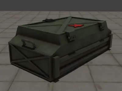 Dasvidania tovarich Low-poly 3D model