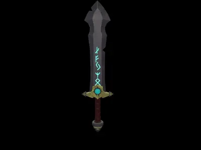 sword styles  Low-poly 3D model