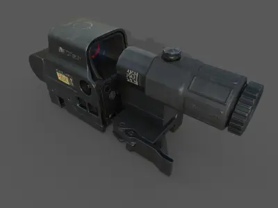 EOTech HHS II Low-poly 3D model