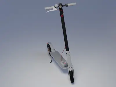 Xiaomi Mi Electric Scooter 3 Gray 3D model