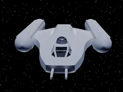 Star Wars - Y Wing StarFighter 3D model