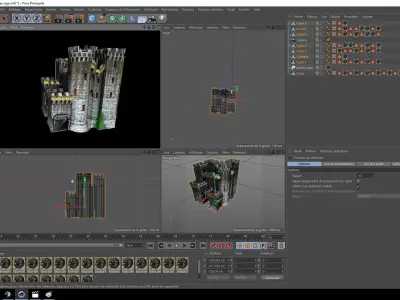 Age of Empires 2 HD Castle Free 3D model