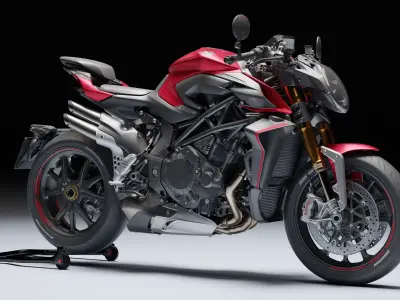 MV Agusta Brutale 1000 RR 2021 Low-poly 3D model