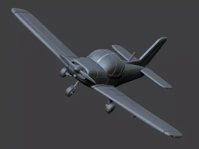 T23 AIRPLANE 3D print model