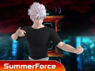 Gojo Satoru - Jujutsu Kaisen 3D model