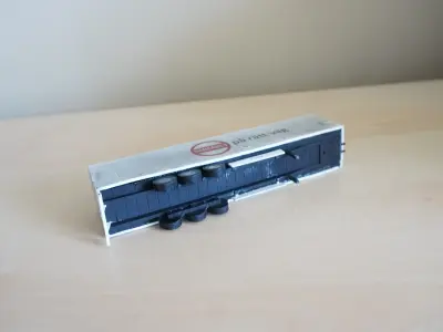Pre supported H0 1 87 scale refrigerated trailer proxy 3D print model