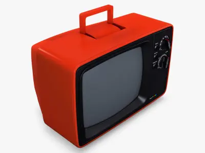 Generic Retro TV M 1 3D model