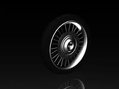 tire motorcycle Free 3D model