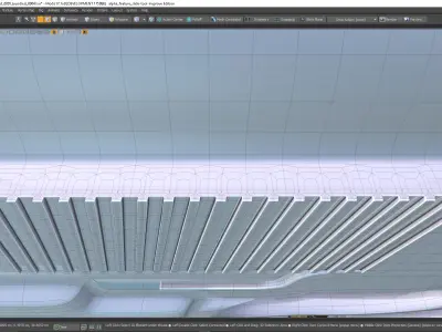 M9 parabellum subdivision ready just mind blowing topology 3D model