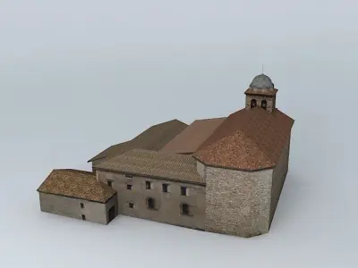 Artadi Church in Zumaia Free 3D model