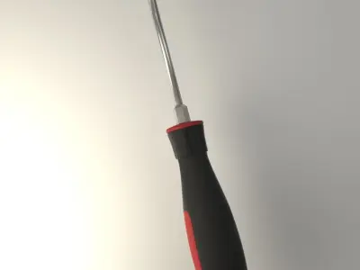 screwdriver with handle 3D model