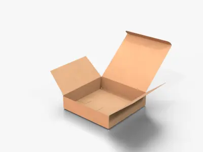  Tuck Top Boxes - Flat Packaging Set 