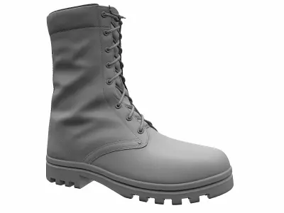 Army Boots - High Poly 3D model purchase