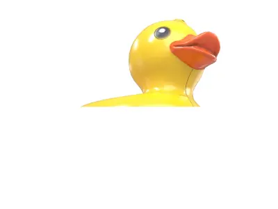 Duck Float v1 001 Low-poly 3D model