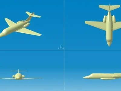 British Aerospace 125 3D model