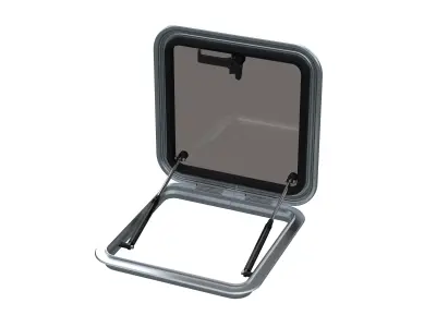 Aluminum Boat Hatch  3D model