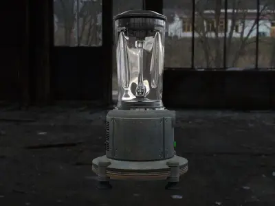 sci fi blender Free 3D model