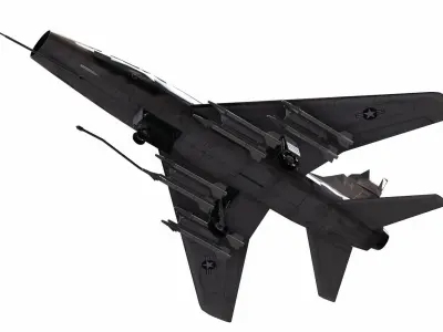 AirCraft 06 - fighter 3D model