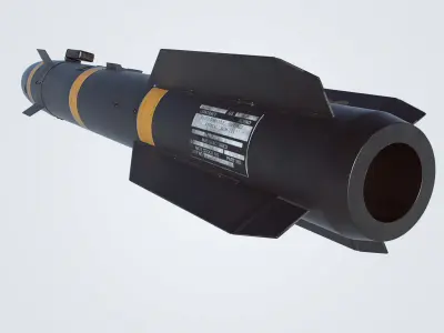 AGM-114 Hellfire 3D model purchase