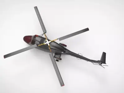 westland lynx 3D model