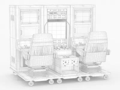UAV Ground Control Station 3D model