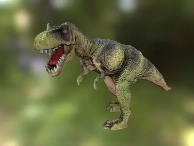 Tyrannosaurus Rex 3D model  Low-poly 3D model