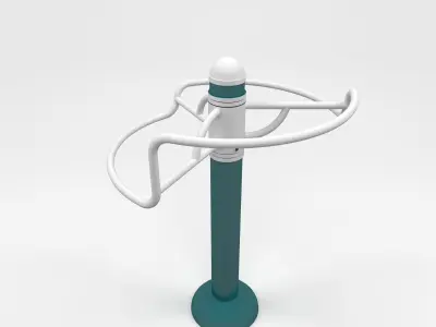 Gym Outdoor 3 3D model