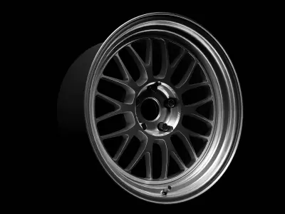 Volk Racing Rim 3D Highpoly Model 3D model