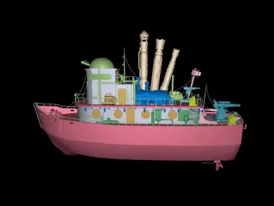Nice Boat  3D model