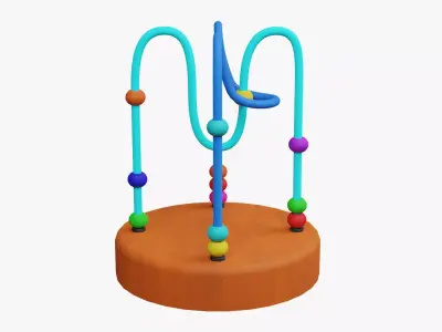 Kids Toys - Maze 3D model
