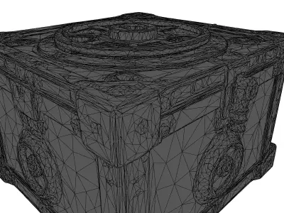Steampunk Gear Box Mechanism 3D model