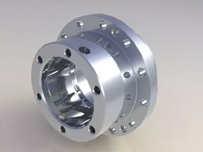 Bearing body Free 3D model