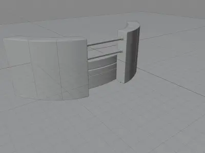 Sofa The White 3D model