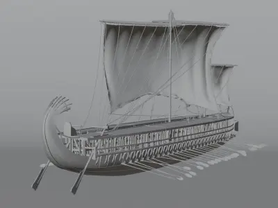 Sailboat 3D model order