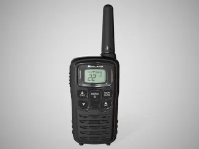 Walkie Talkie Low-poly 3D model order