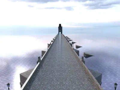 Charles Bridge 3D model