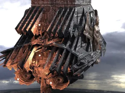 Tech Arch Airship 3 3D model