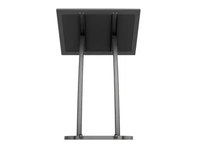 Outdoor menu poster board 4xA4 3D model