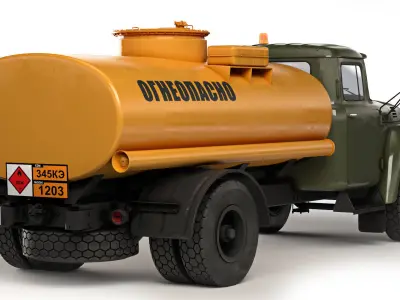ZIL 130 TSV-6 1967 3D model