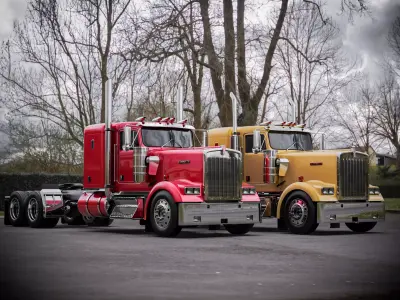 Kenworth W900 1974 3D model