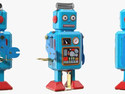 Robots Collection 3D model
