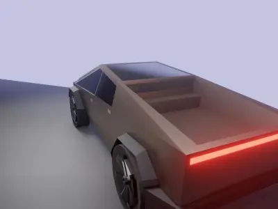 Kyberpunk tesla 3D model