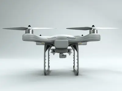 DJI Phantom 3 Camera Drone 3D model