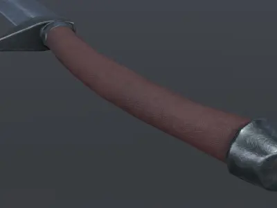 Sword 14 Low-poly 3D model