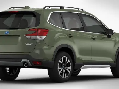 Subaru Forester 2019 3D model get