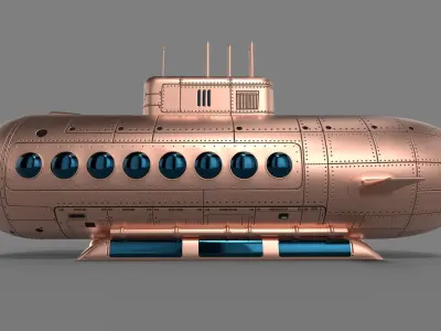 Tourist Submersible 3D model buy