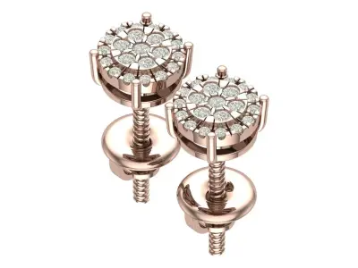 Antique Earing 3D print model