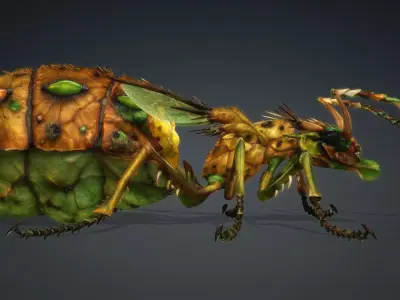 Ant Monster-V1d 3D model